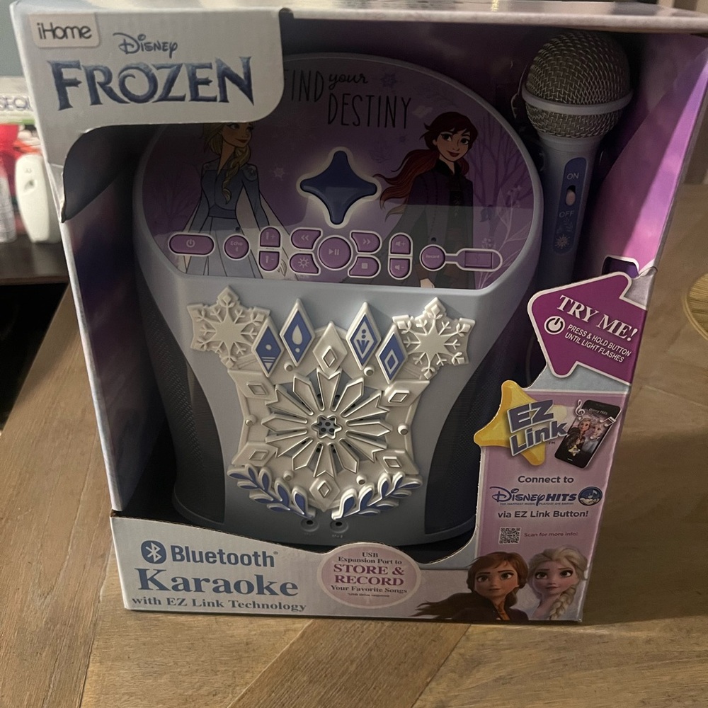 Frozen karaoke machine